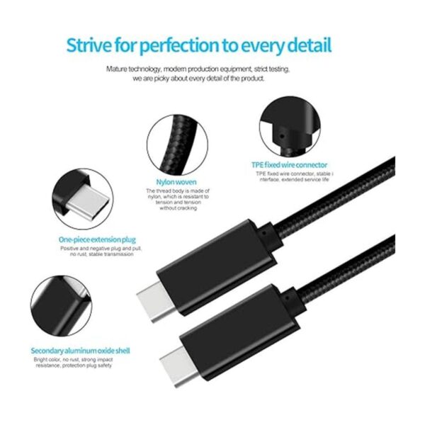 Cable CBUS 5A 100W USBC de 100 W entrega de alimentación_3
