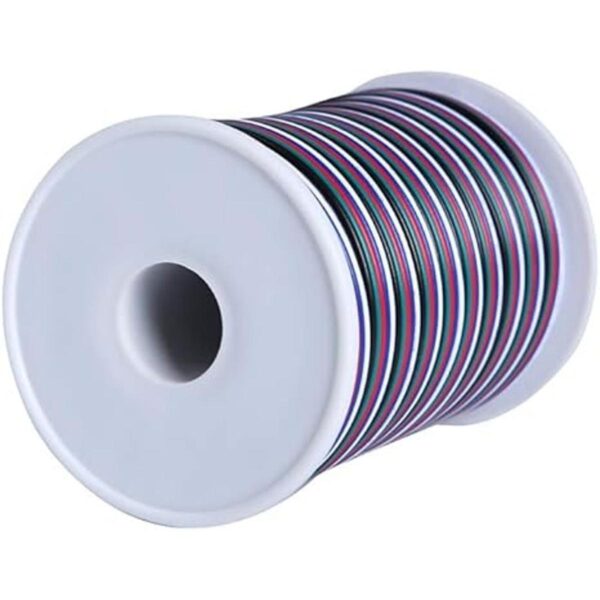 Cable Cable de extensión de cable RGBW de 65.6 ft con_3