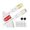 Cable Ethernet Cat 8 de 75 pies cable LAN de red Internet_1
