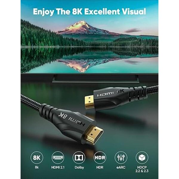 Cable HDMI 8K 2.1 largo de 15 pies5 pies HD Ultra 48_2