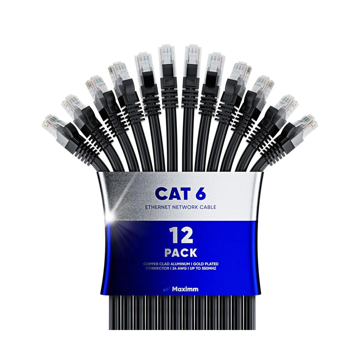 Cable Ethernet Cat6 de 4 pies cable Ethernet CCA UTP