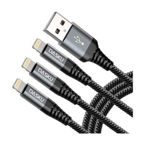 Cable Lightning de 3 pies cable de carga de nailon_1