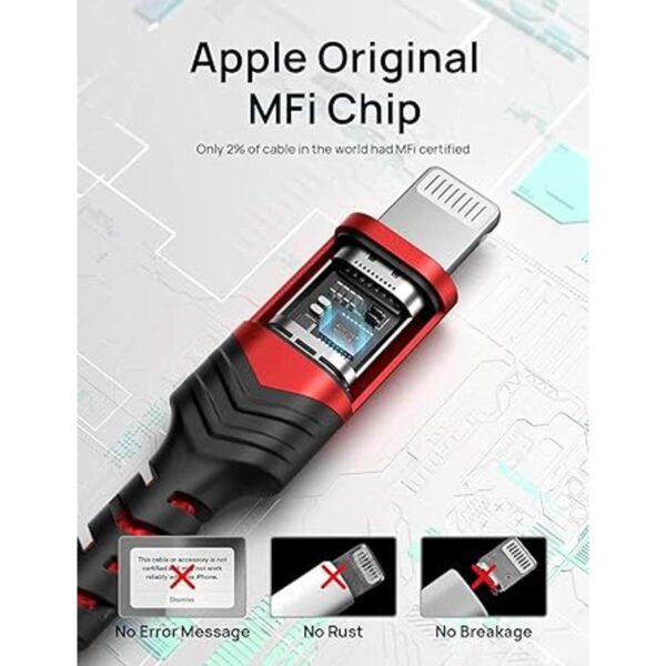 Cable Lightning a USBA certificado Apple MFi para_2