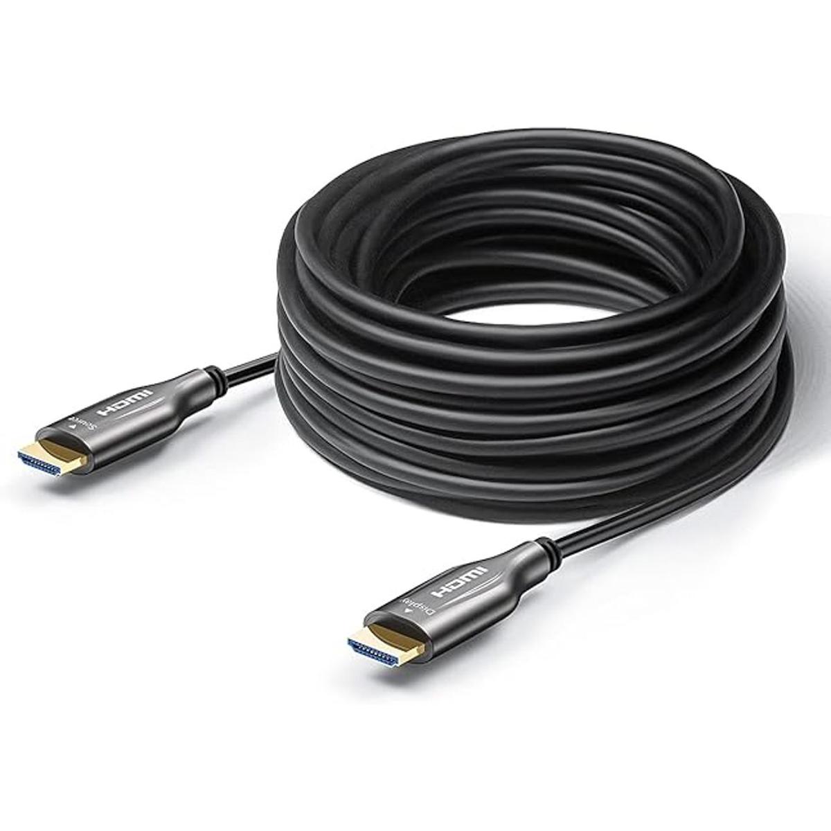Cable HDMI de fibra óptica de 100 pies HDMI 2.0 18 Gbps
