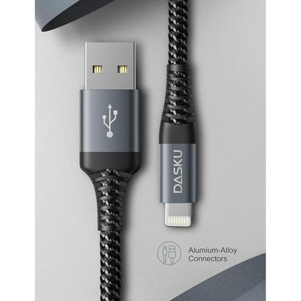 Cable Lightning de 3 pies cable de carga de nailon_6