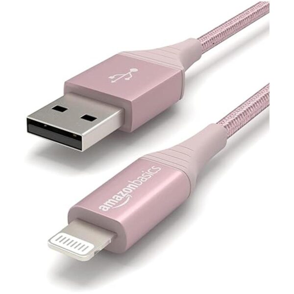 Cable Lightning de nailon trenzado doble a USB colección_3