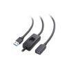 Cable Matters Cable de extensión USB 3.0 con interruptor