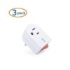 Cable Matters Paquete de 3 tomas de corriente a tierra con_2