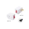 Cable Matters Paquete de 3 enchufes de 2 clavijas con_3