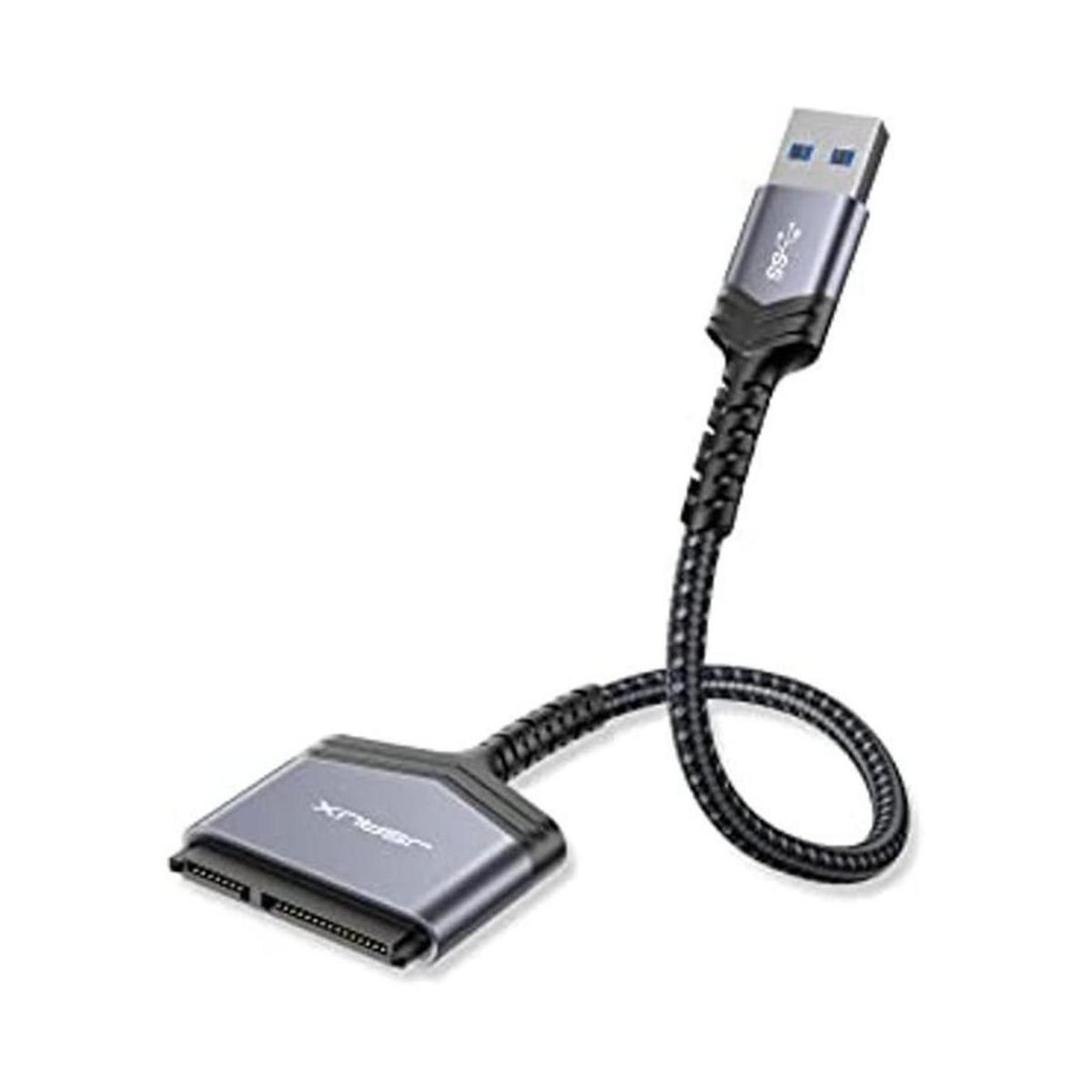 Cable SATA a USB A JSAUX USB A de 3.0 a 2.5 pulgadas