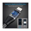 Cable USB C a Lightning para iPhone paquete de 2 cables_2