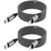 Cable USB C a Lightning para iPhone paquete de 2 cables_1