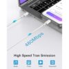 Cable USB C a Lightning de 6 pies paquete de 3 unidades_4