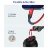 Cable USB C a Lightning de 6 pies JSAUX certificado por_5