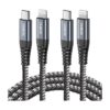 Cable USB C a Lightning de 3 pies paquete de 2 cables_1
