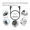 Cable USB C a Lightning de 1 pie certificado MFi paquete_5