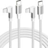 Cable USB C a Lightning para iPhone paquete de 2
