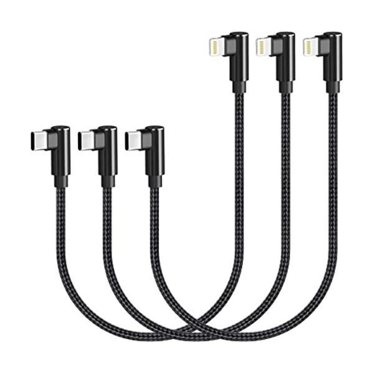 Cable USB C a Lightning de 1 pie certificado MFi paquete