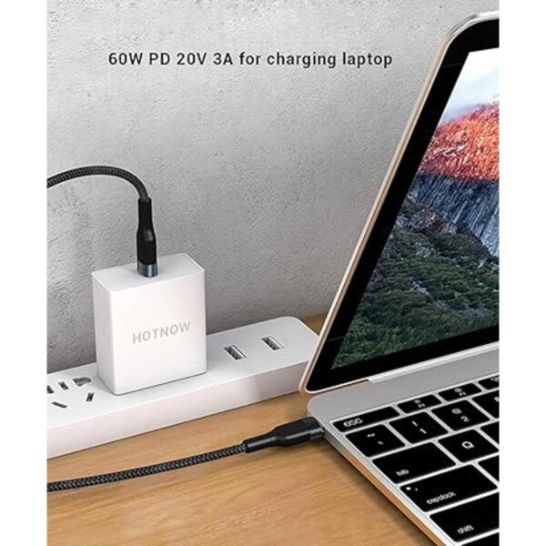 Cable USB C a USB C de 1 pies paquete de 3 unidades 12_3