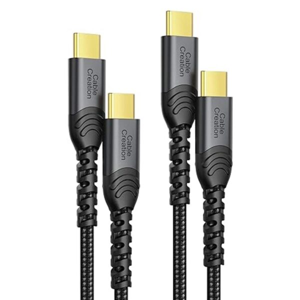 Cable USB C a USB C de carga rápida de 3A paquete de 2_1