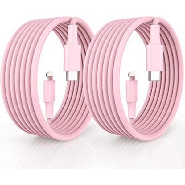 Cable USB C a Lightning paquete de 2 unidades de 10 pies