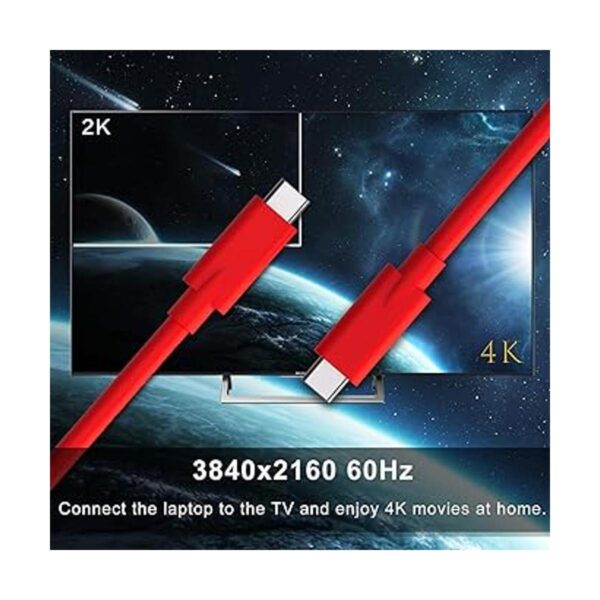 Cable USB C a USB C 3.1 Gen 2 con 100 W PD transferencia_4