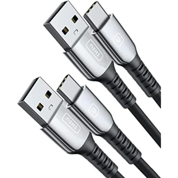Cable USB C INIU 3.1A 2 unidades de 6.6 pies CoolZinc