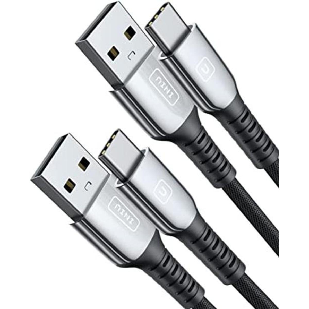 Cable USB C INIU 3.1A 2 unidades de 6.6 pies CoolZinc