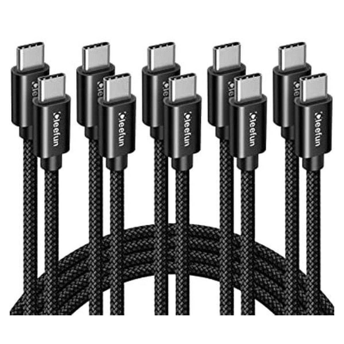 Cable USB C a USB C paquete de 5 336610 pies