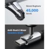 Cable USB C INIU 3.1A 2 unidades de 6.6 pies CoolZinc