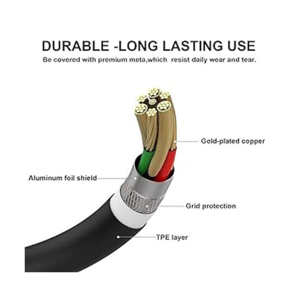Cable USB tipo C 3.1 para cámara de carga rápida y_4