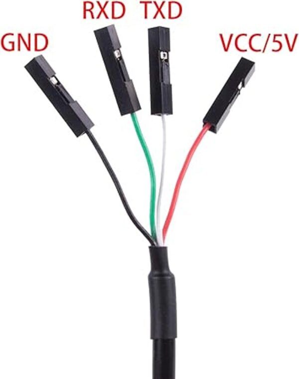 Cable adaptador USB a TTL serie 5 V 33 V TX RX VCC GND_3