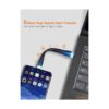 Cable corto USB 3.1 A a tipo C de 5 pulgadas cable USB_2