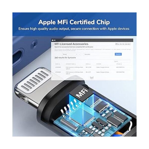 Cable auxiliar Lightning a 0.138 in para iPhone de 3.3_3