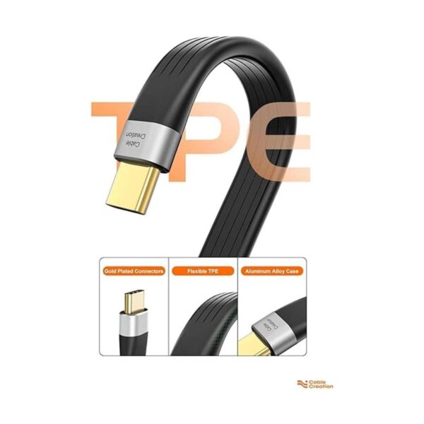 Cable corto USB 3.1 A a tipo C de 5 pulgadas cable USB_5