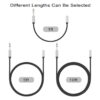 Cable de 14 pulgadas a 0.138 in de largo Devinal 0.250