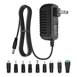 Cable de alimentación CC de 5 V 2 A adaptador de CA con 9_1