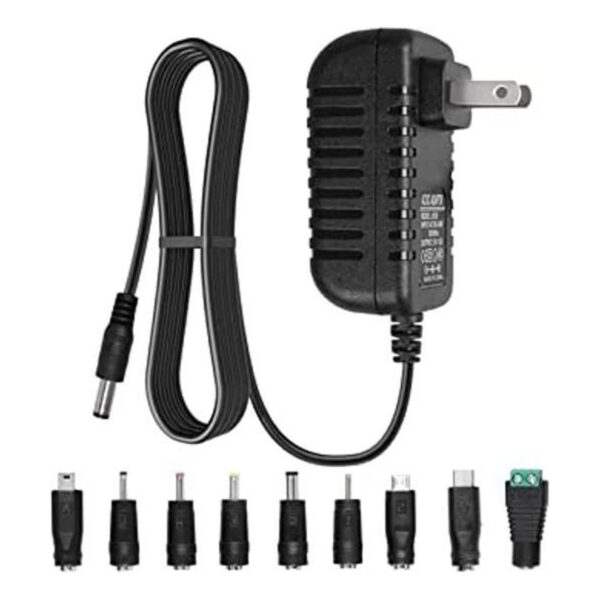 Cable de alimentación CC de 5 V 2 A adaptador de CA con 9_1