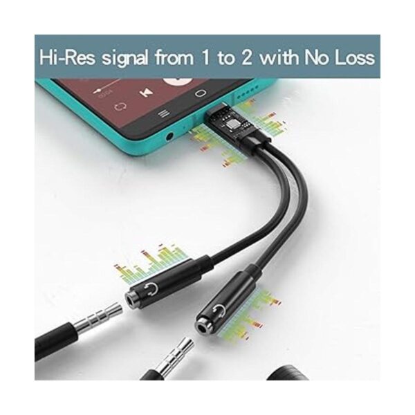 Cable de audio auxiliar USB C a 0.138 in Koopao tipo C a_2
