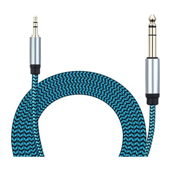 Cable de audio estéreo TRS de 0.138 in a 0.250 in para