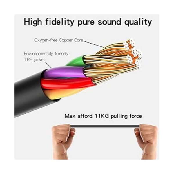 Cable de audio auxiliar USB C a 0.138 in Koopao tipo C a_5