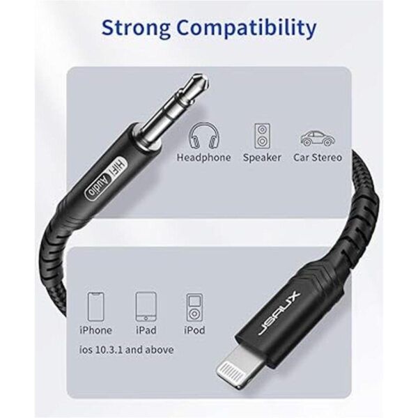 Cable de audio para Lightning a 0.138 pulgadas 3.5mm de 6_2