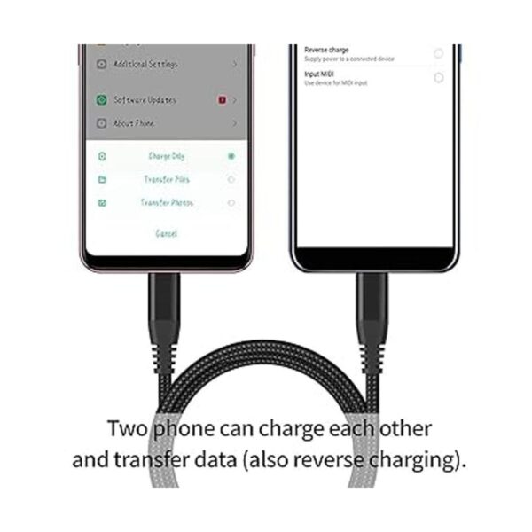 Cable de carga USB C de 10 pies compatible con Samsung_3