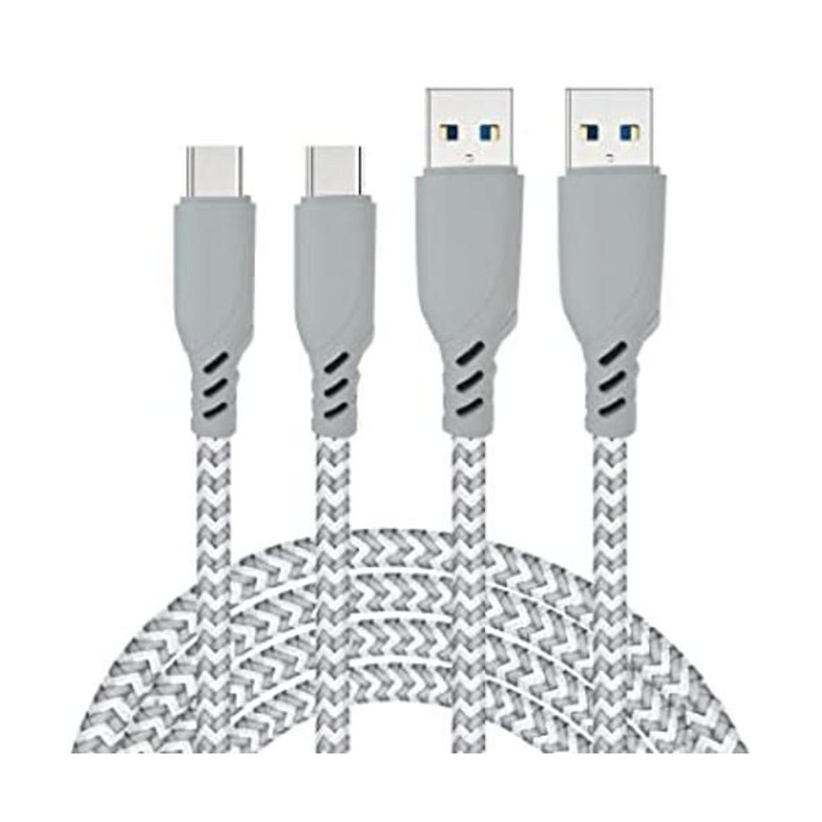Cable de carga USB C de 10 pies paquete de 2 cables para