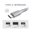Cable de carga USB C de 10 pies paquete de 2 cables para_2