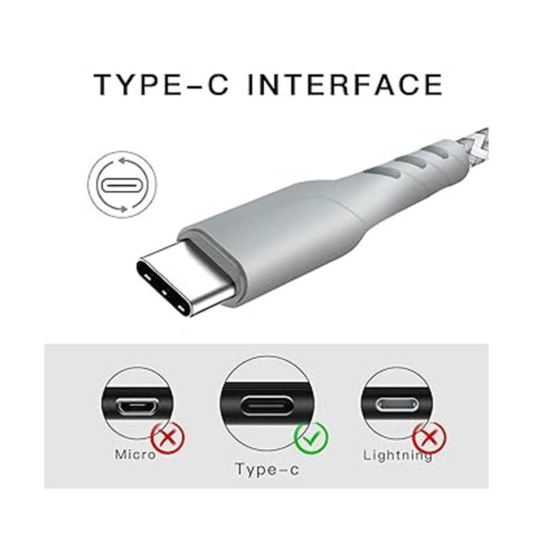 Cable de carga USB C de 10 pies paquete de 2 cables para_2