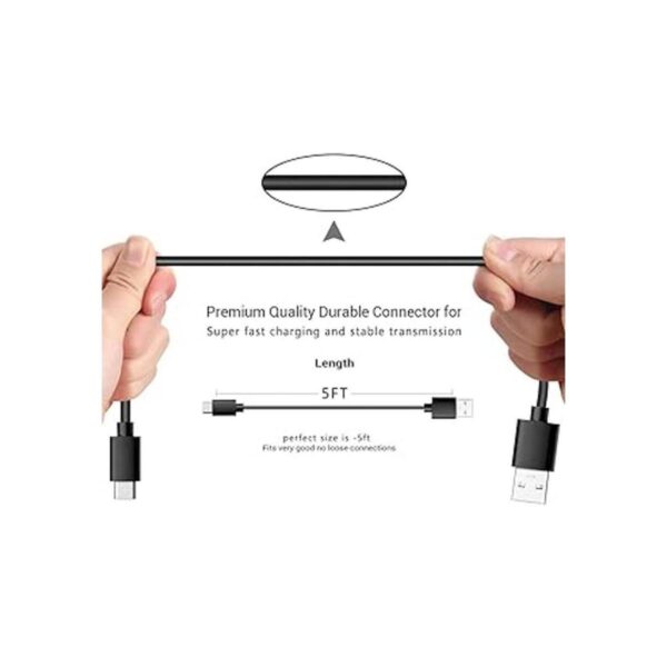 Cable de carga USB C de repuesto para Sennheiser CX CX_4