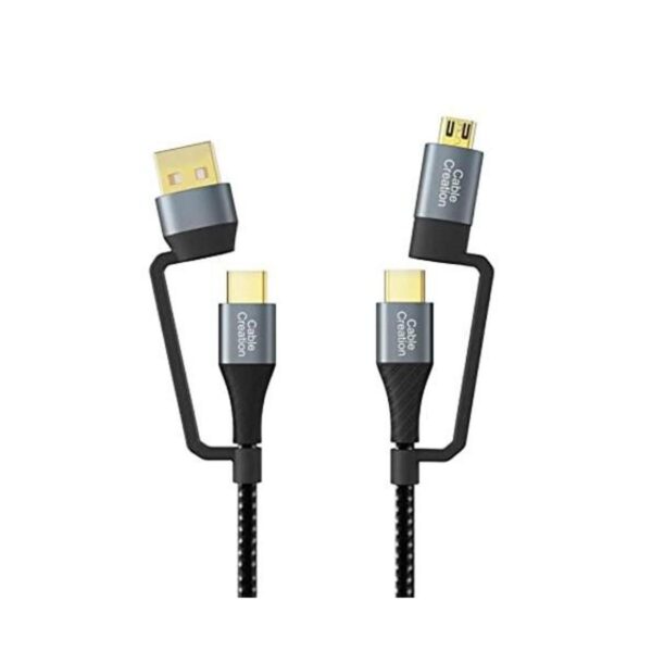 Cable de carga USB C CableCreation 4 en 1 cable de carga_1