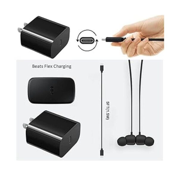 Cable de carga adaptador USB C de 5 pies compatible con_4