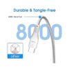 Cable de carga USB tipo C de 10 pies 6 pies de largo_3